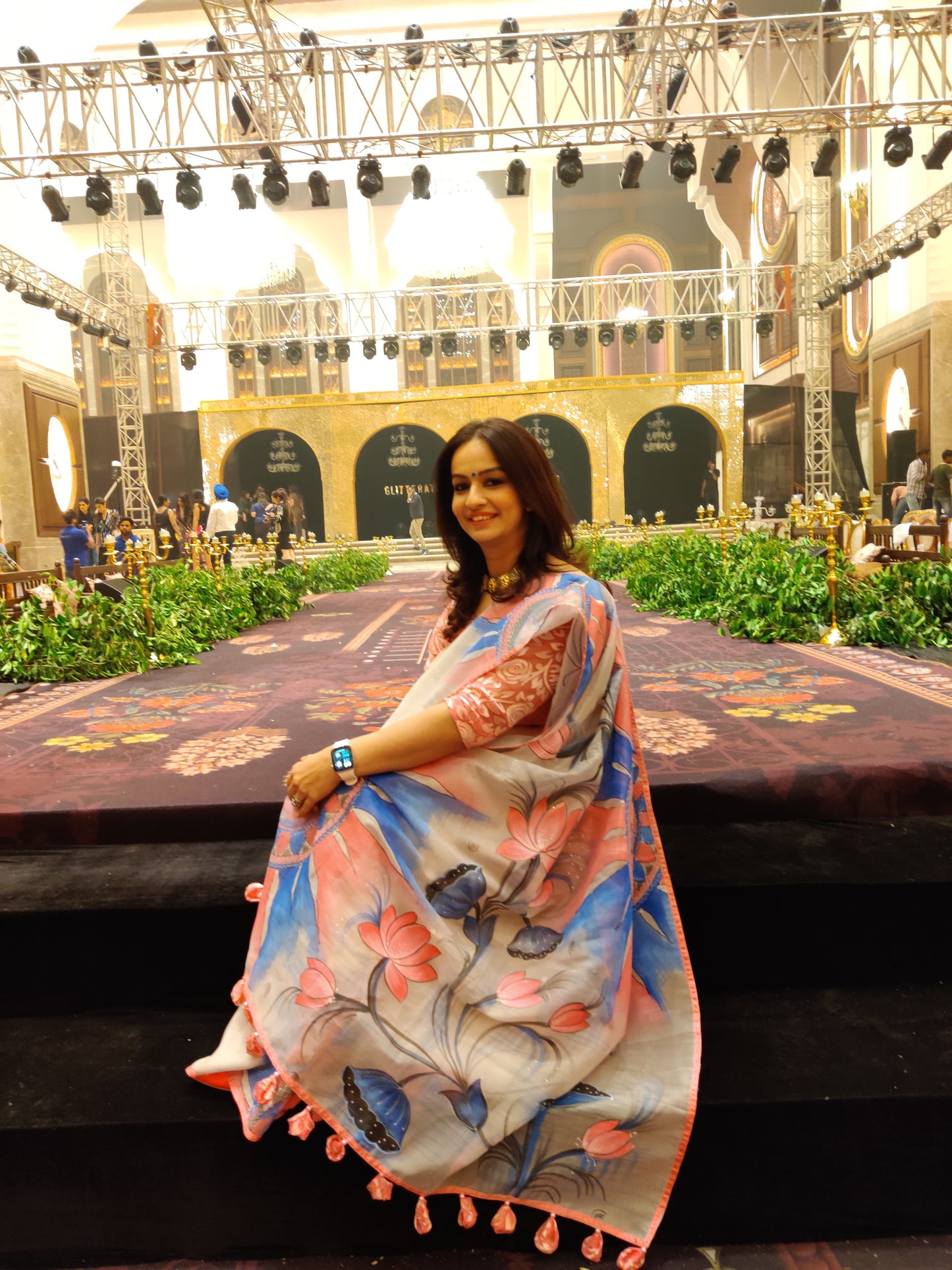 GHP² Celestial Sun Saree