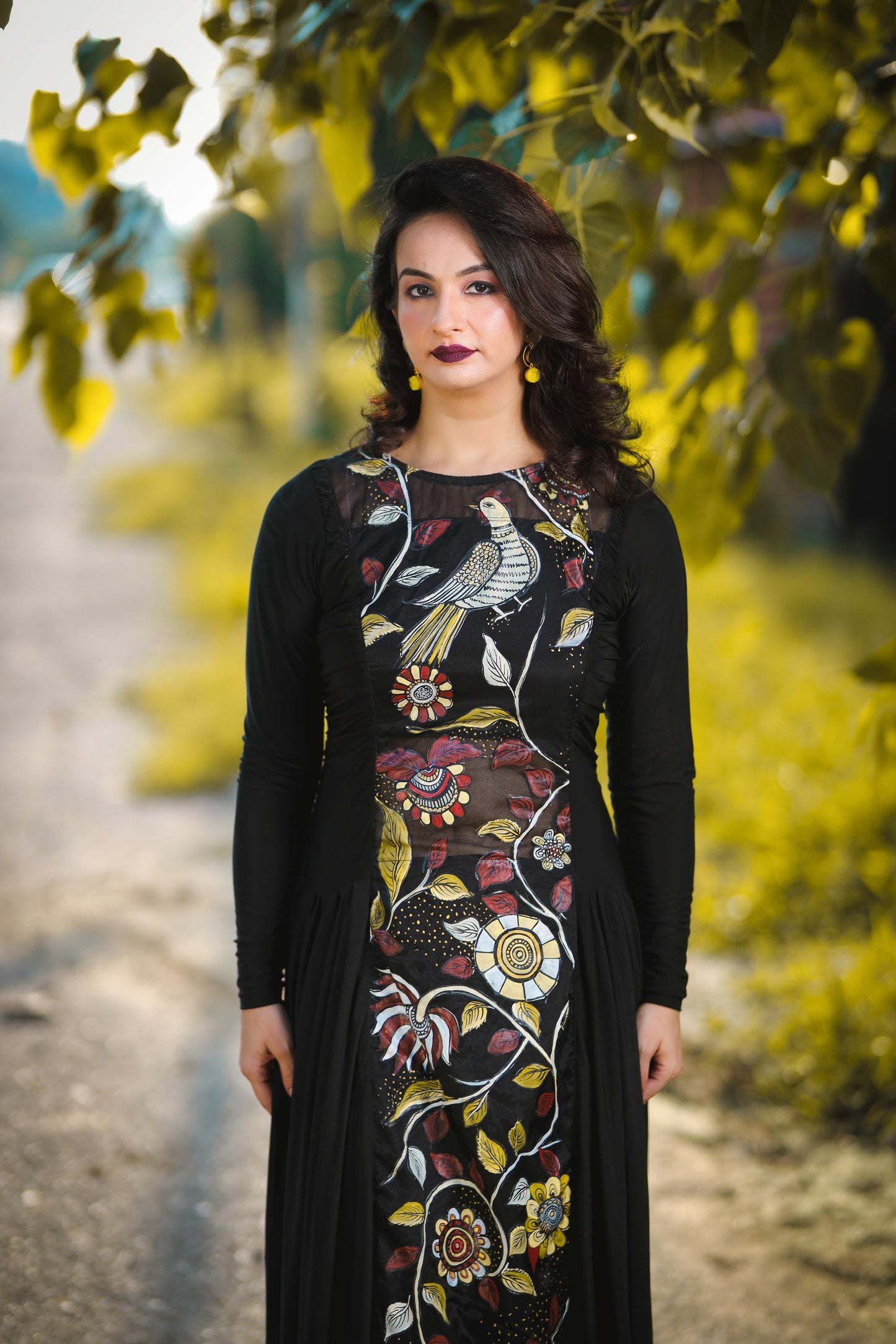 GHP² Midnight Botanica Dress