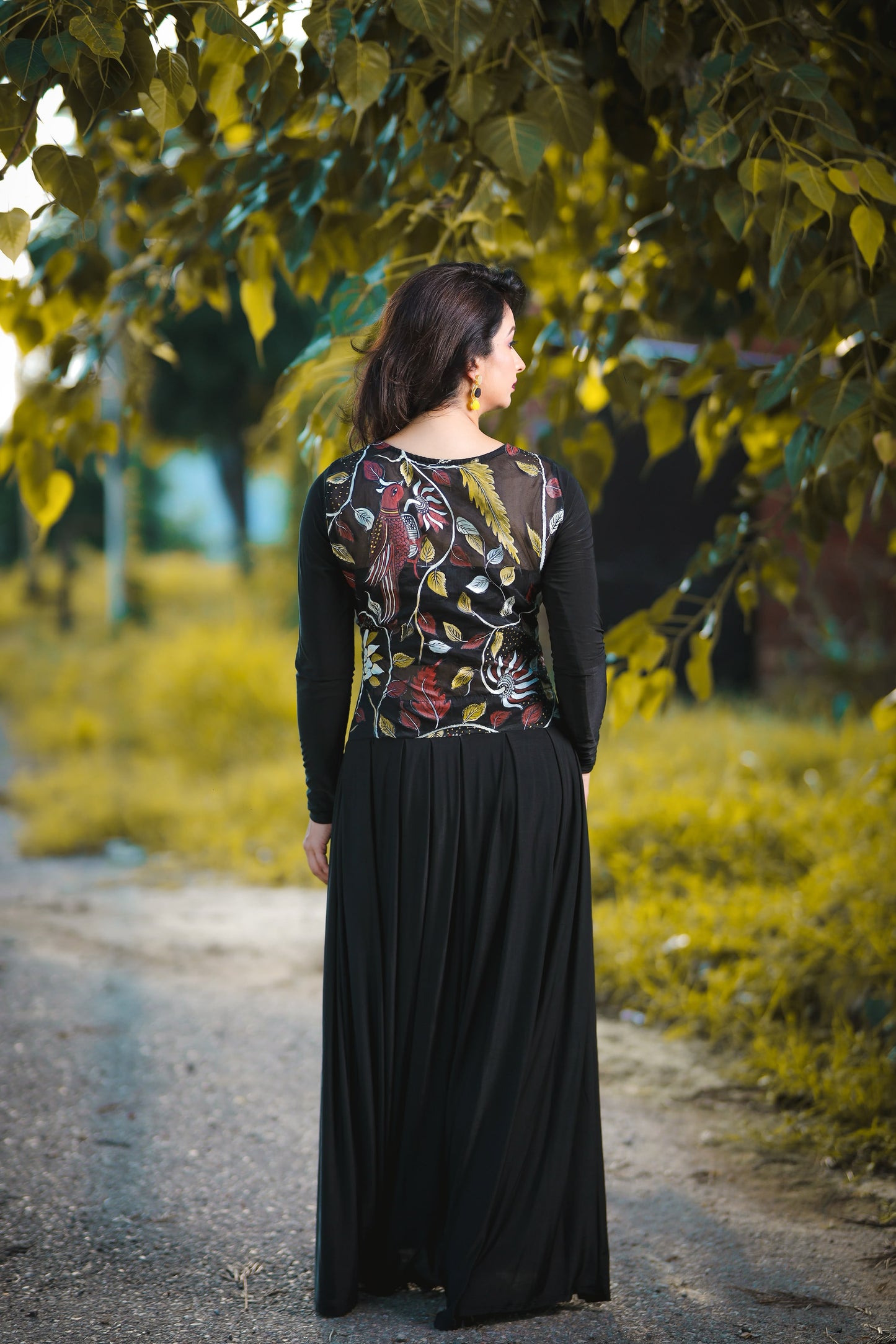 GHP² Midnight Botanica Dress