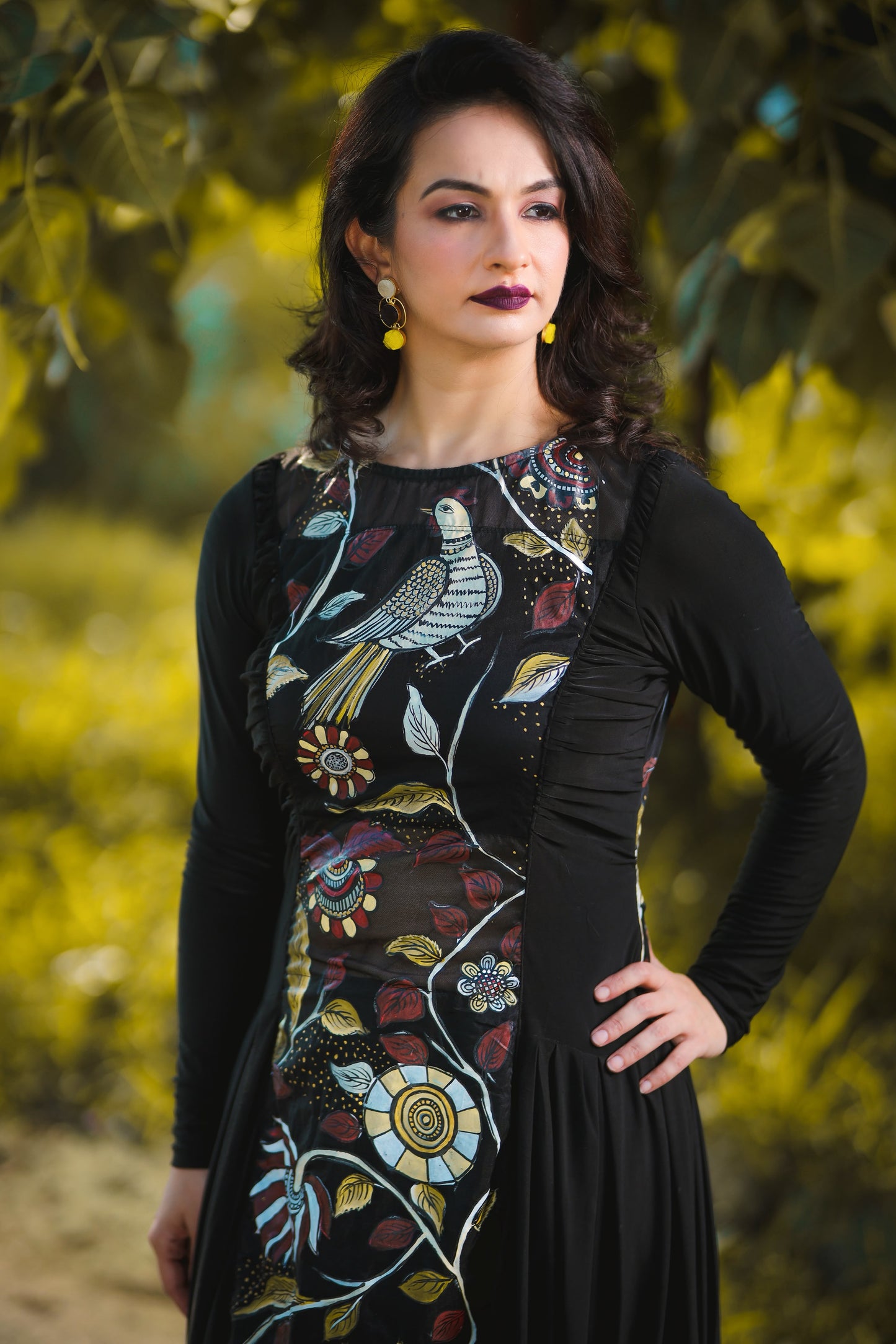 GHP² Midnight Botanica Dress