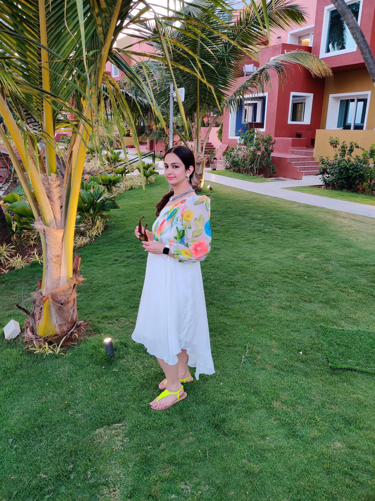 GHP² Petal Cascade Dress