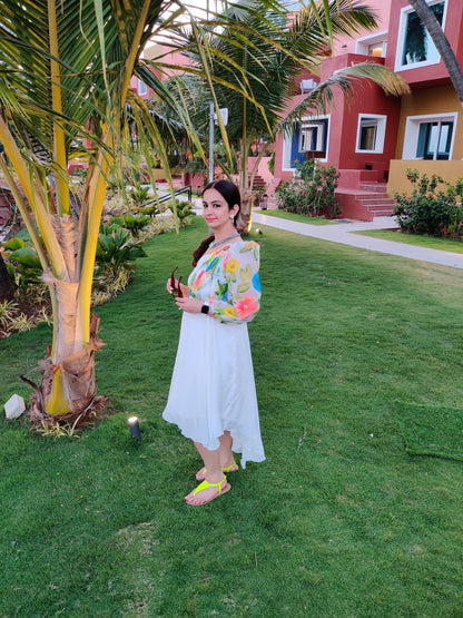 GHP² Petal Cascade Dress