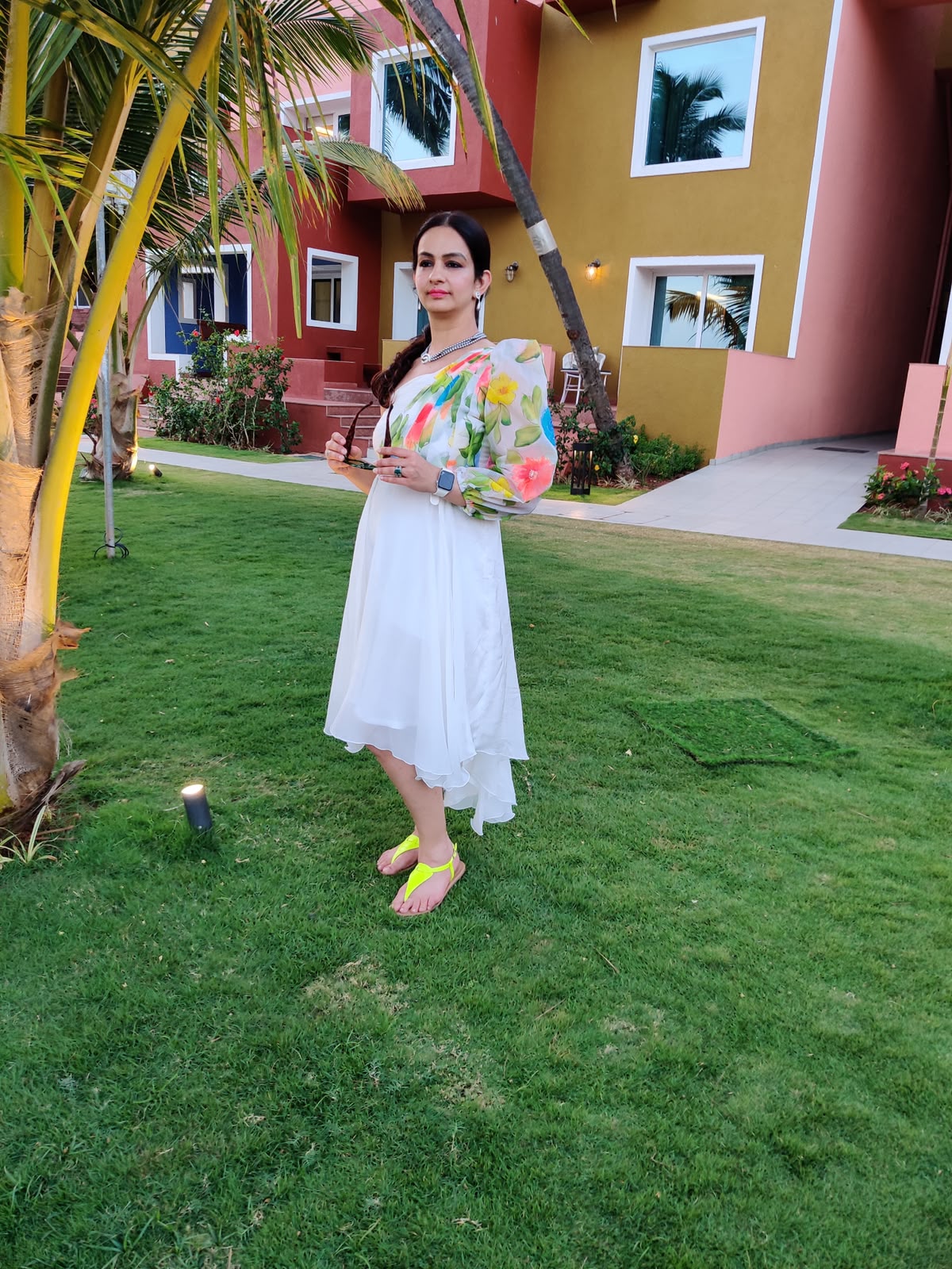 GHP² Petal Cascade Dress