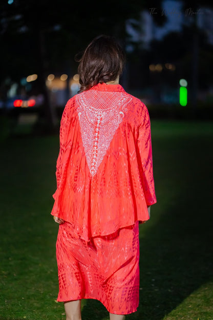GHP² Crimson Raga Drape Set