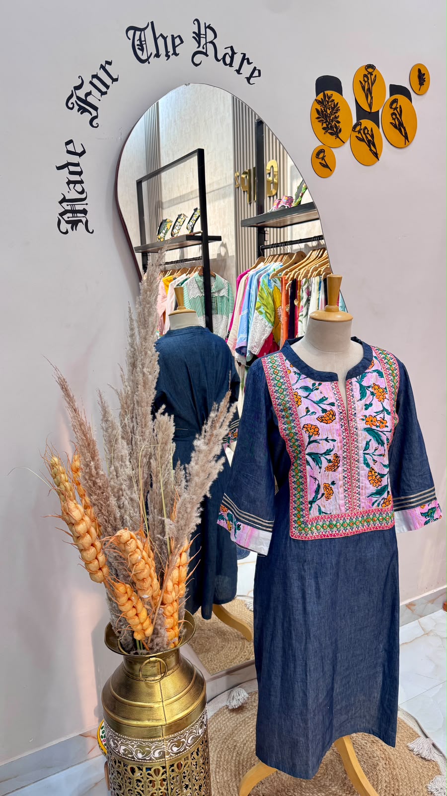GHP² Indigo Artisan Kurta