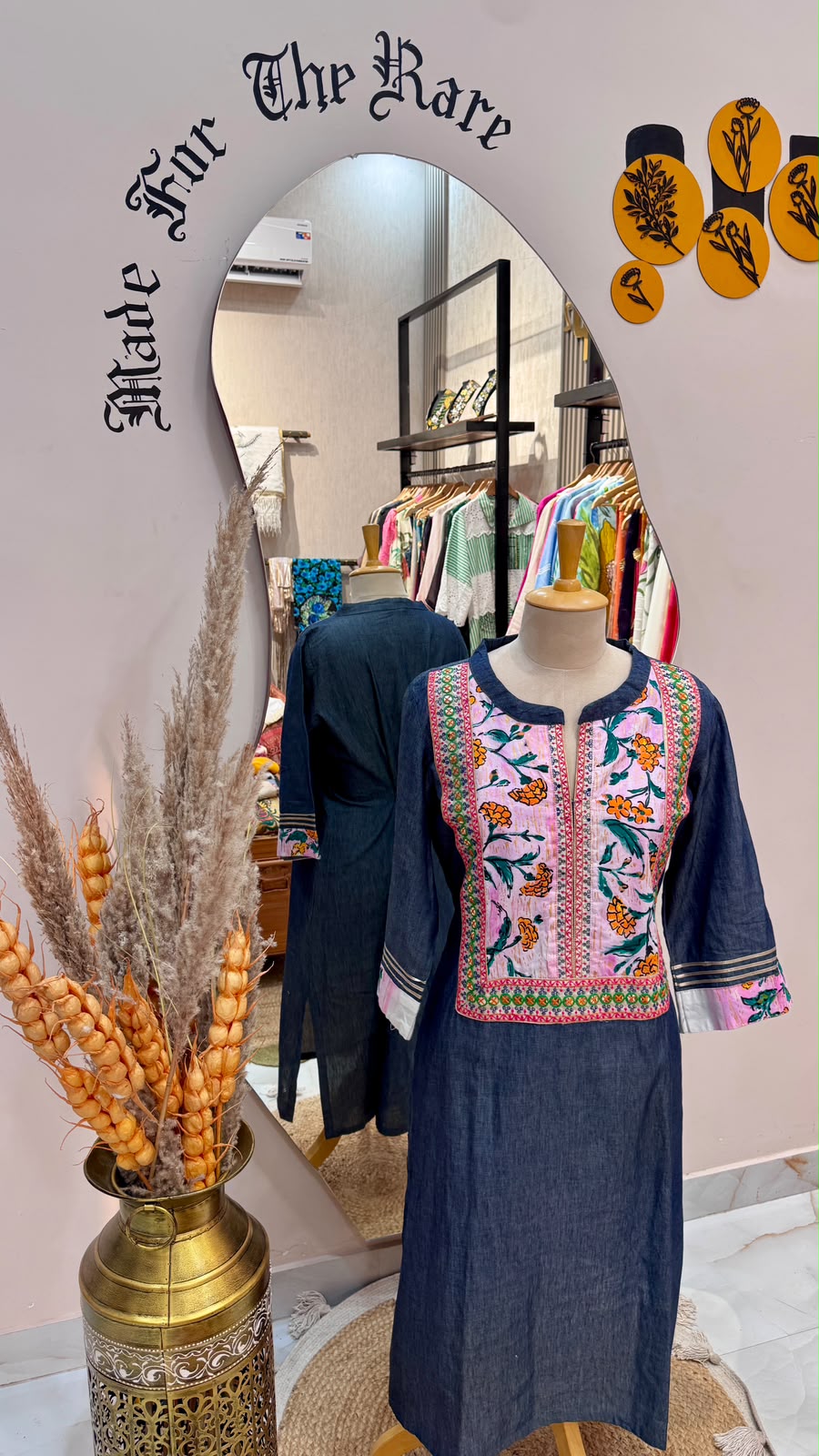 GHP² Indigo Artisan Kurta