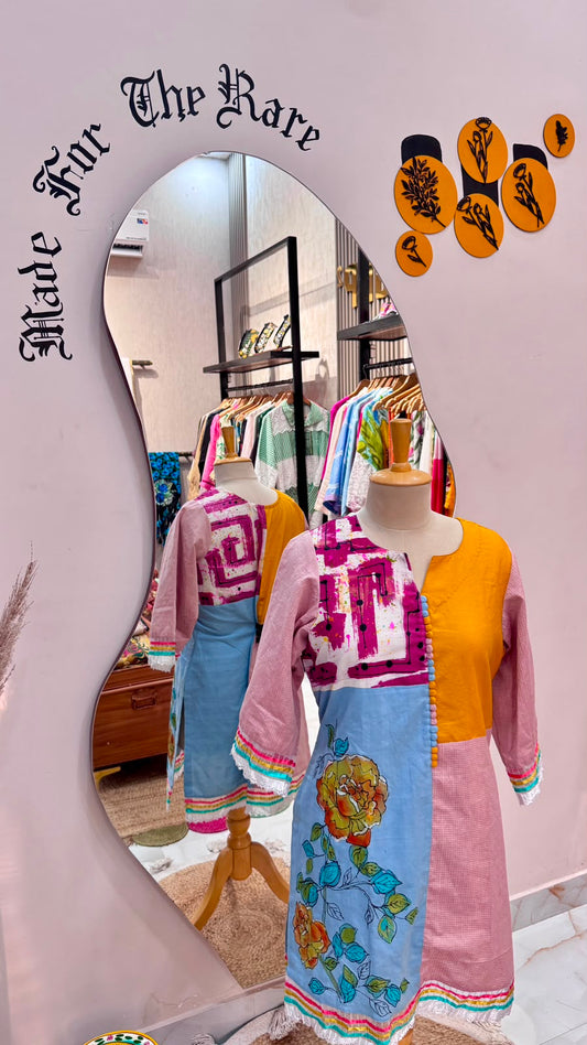 GHP² Pastel Mosaic Kurta