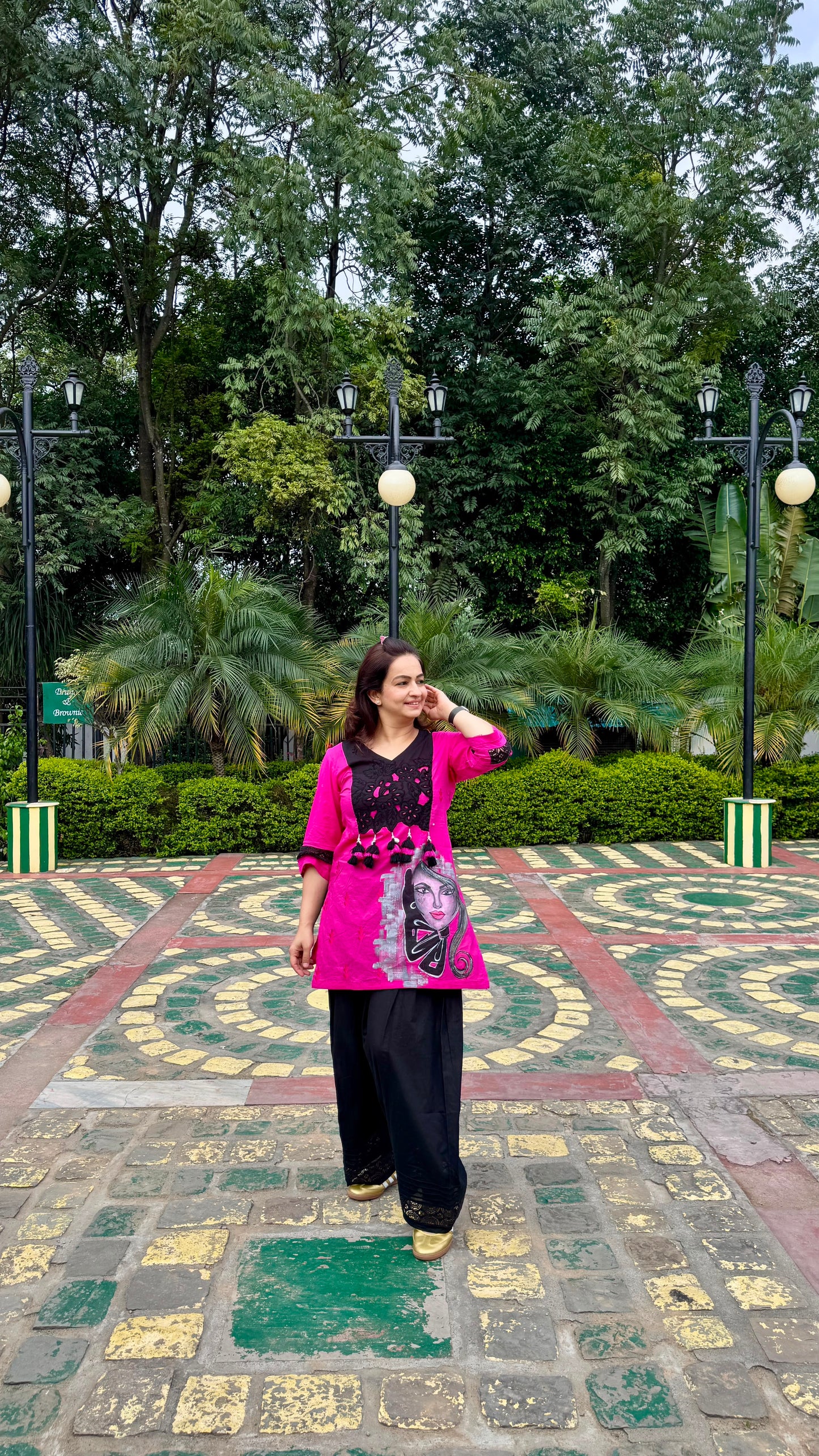 GHP² fuchsia noir Set