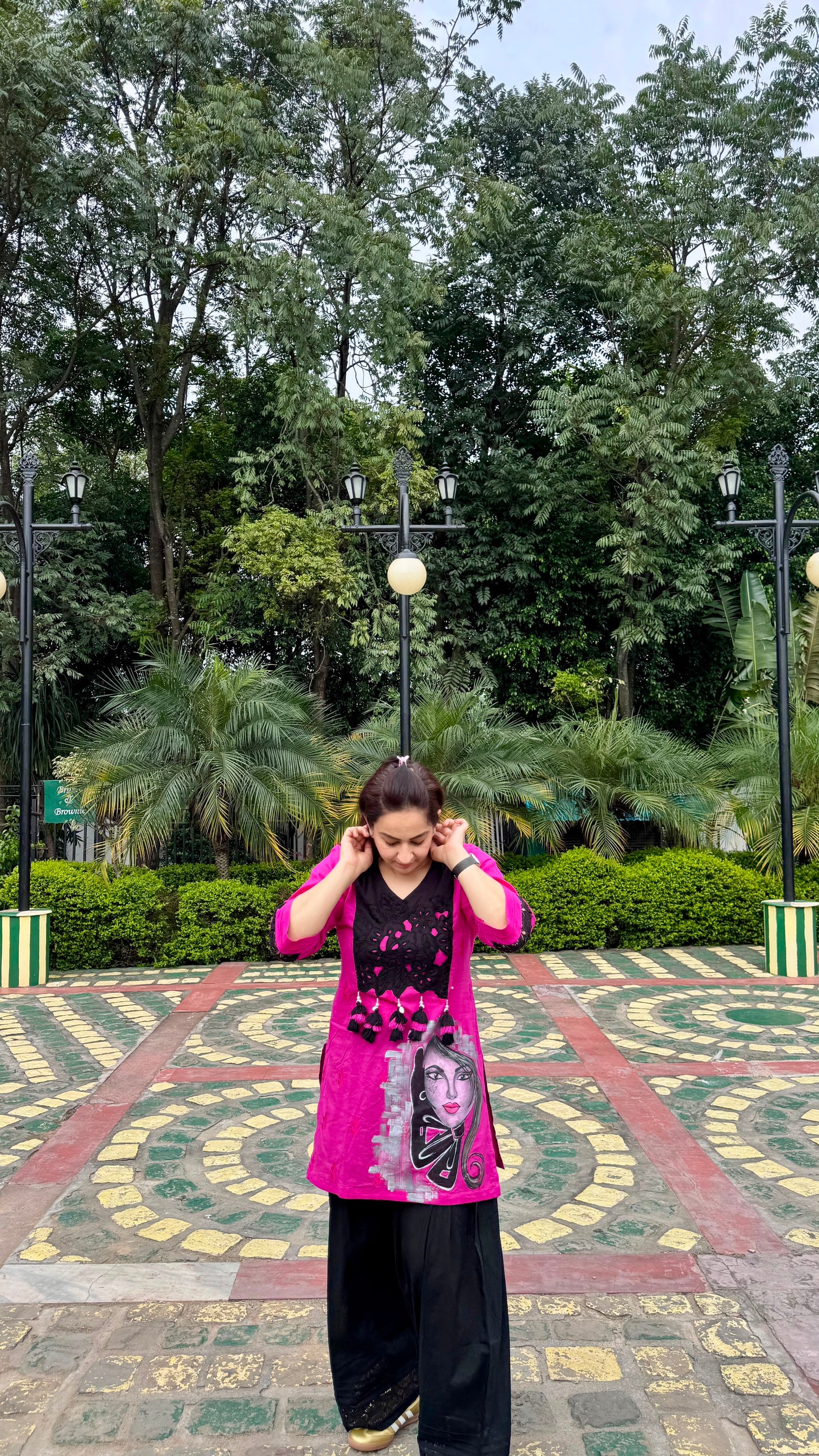 GHP² fuchsia noir Set
