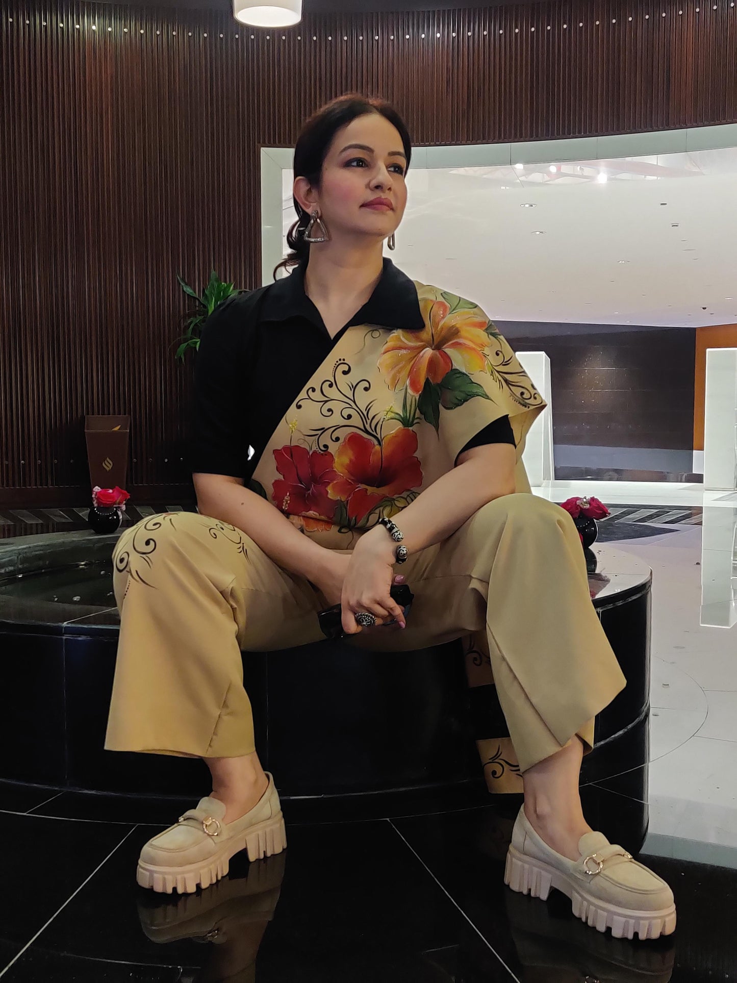 GHP² Linear Drape Power Suit