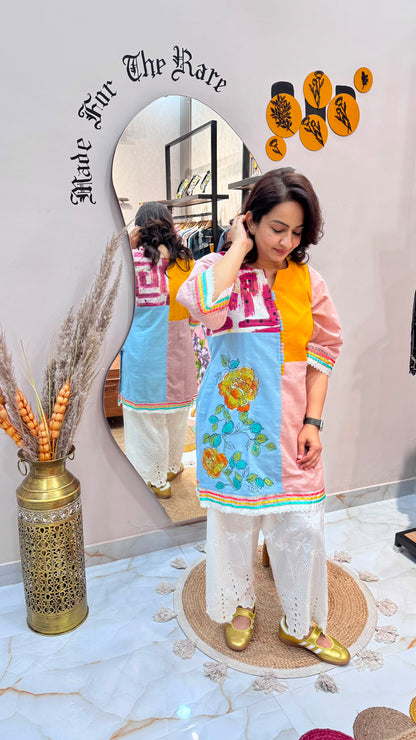 GHP² Pastel Mosaic Kurta