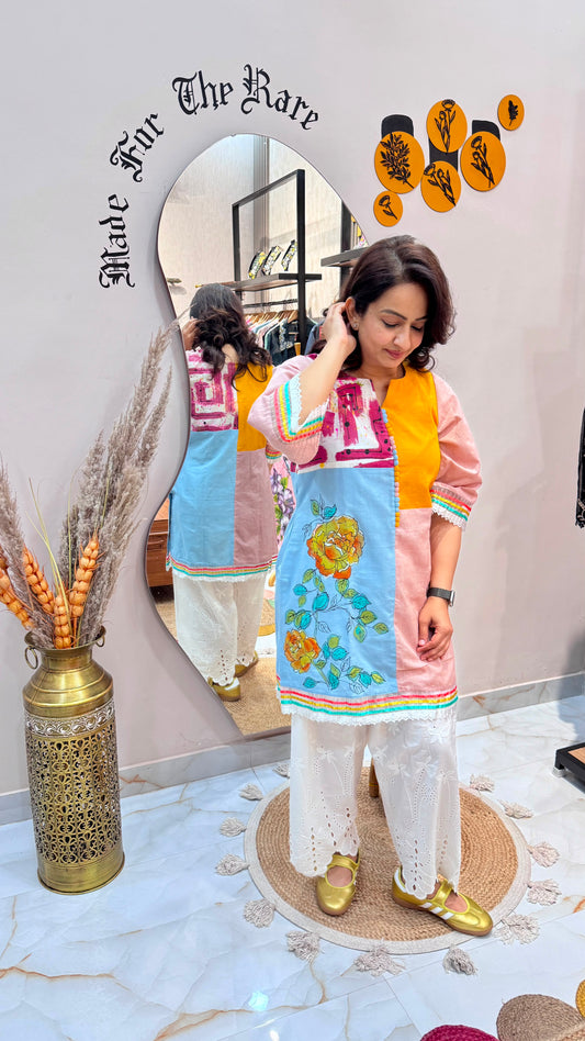 GHP² Pastel Mosaic Kurta
